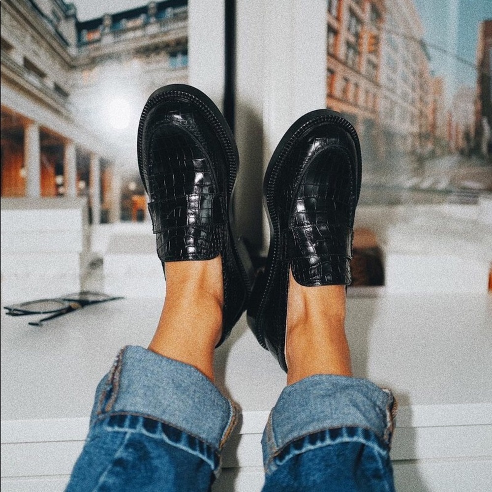 Inch 2 Croco Loafers